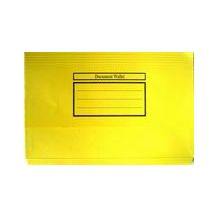 DOCUMENT WALLETS YELLOW