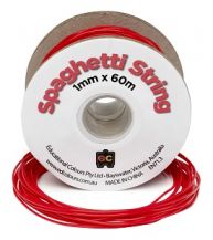 SPAGHETTI STRING x 60m RED