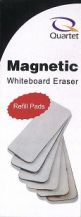 QUARTET MAGNETIC WHITEBOARD ERASER REFILL 6'S