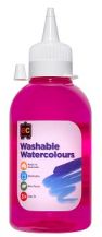 WASHABLE WATERCOLOURS 250ML - PINK