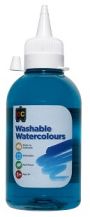 WASHABLE WATERCOLOURS 250ML - TURQUOISE