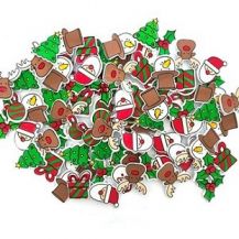 FOAM STICKERS -TRADITIONAL CHRISTMAS 87 PIECE