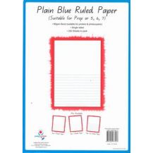 RULED PAPER A4 - HALF PAGE YEAR 5/6/7 