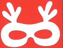 CARDBOARD REINDEER MARKS PACK 20