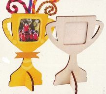 WOODEN TROPHY FRAME PACK OF 10