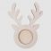 WOODEN REINDEER FRAME PACK OF 10